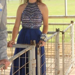 Sherri Hill 2-Piece Prom Dress